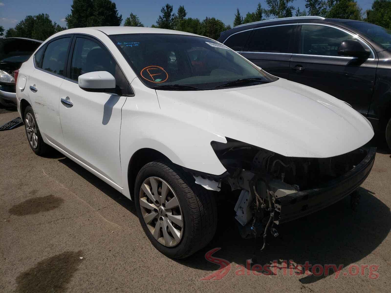 3N1AB7AP0GL640485 2016 NISSAN SENTRA