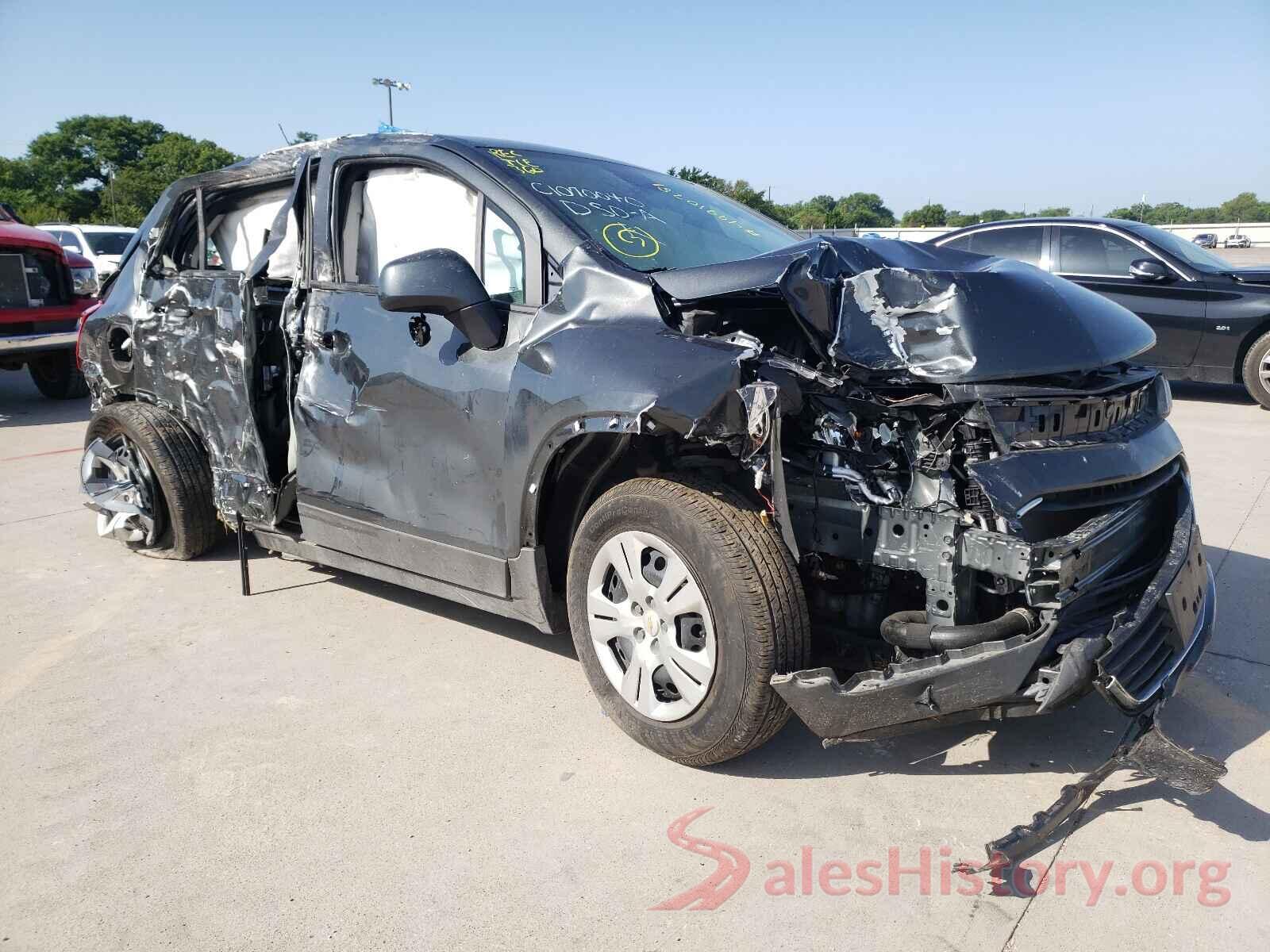 3GNCJKSB6KL137543 2019 CHEVROLET TRAX