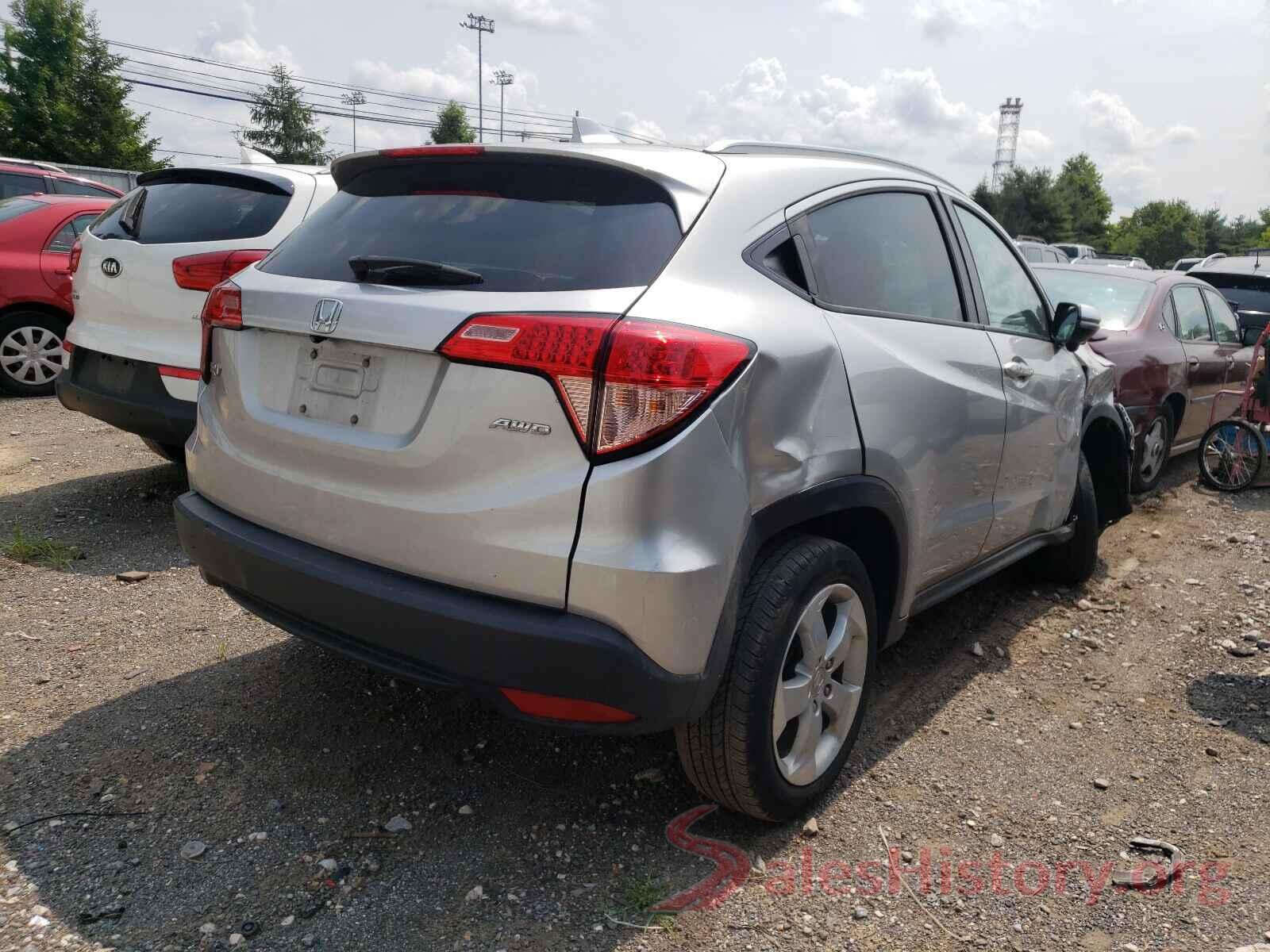 3CZRU6H77GM743384 2016 HONDA HR-V