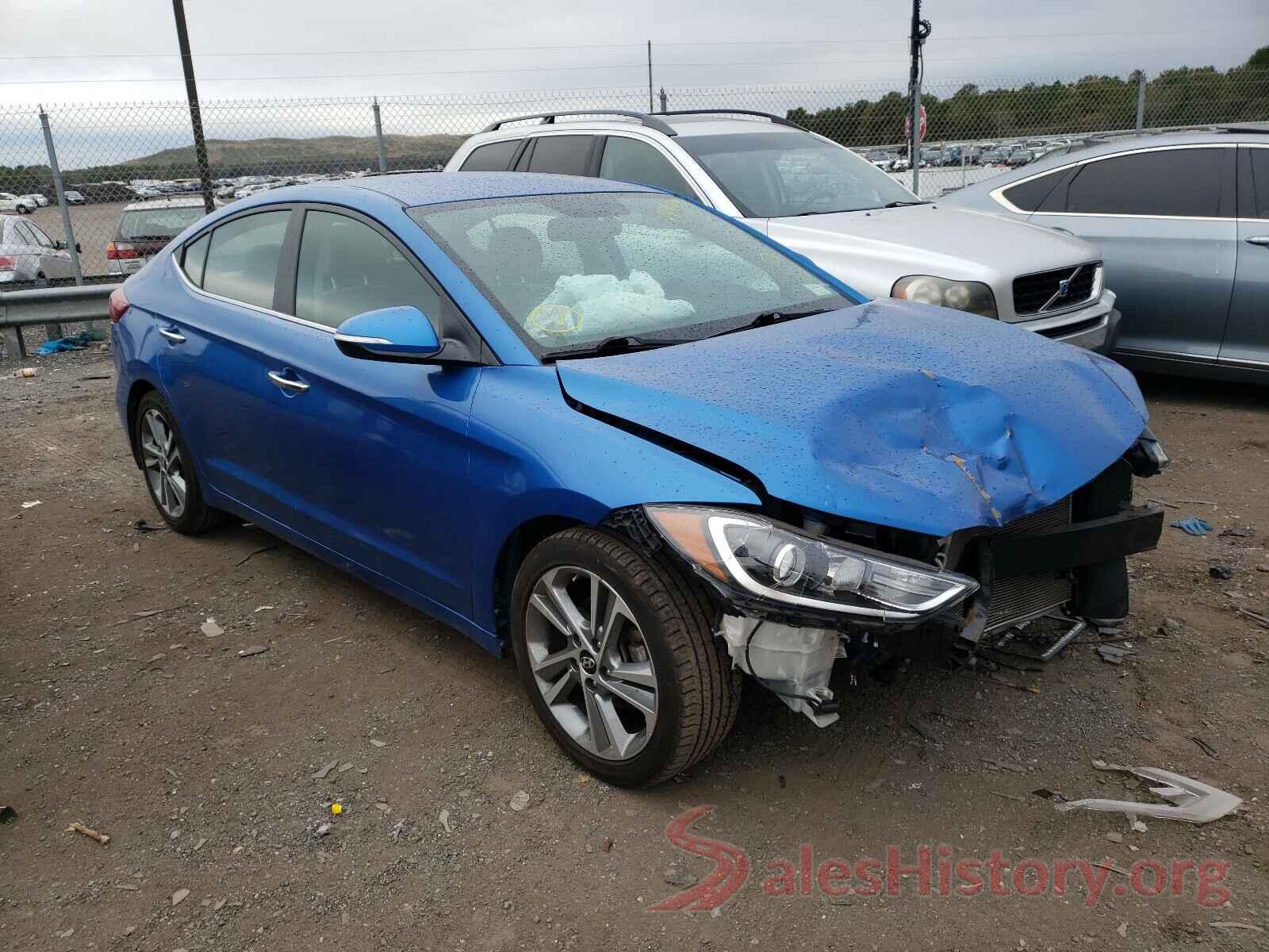 KMHD84LFXHU358319 2017 HYUNDAI ELANTRA