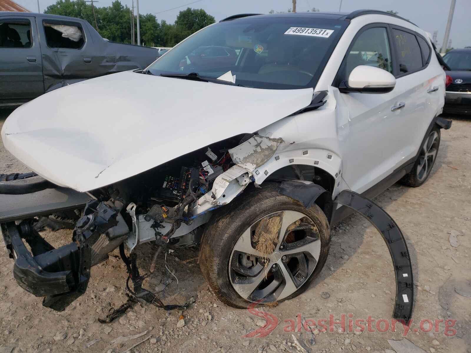 KM8J33A24GU206059 2016 HYUNDAI TUCSON