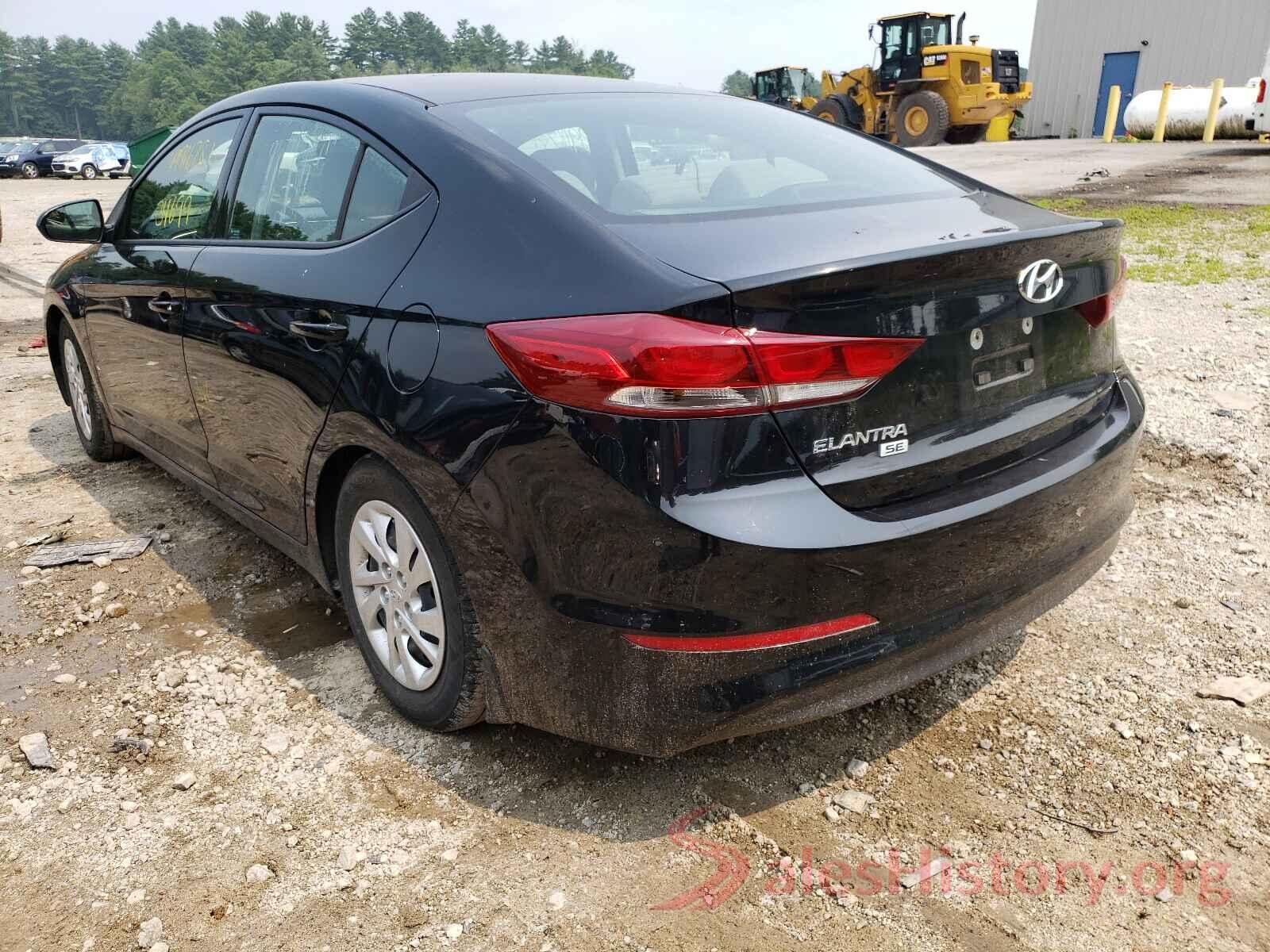 5NPD74LF7JH351481 2018 HYUNDAI ELANTRA