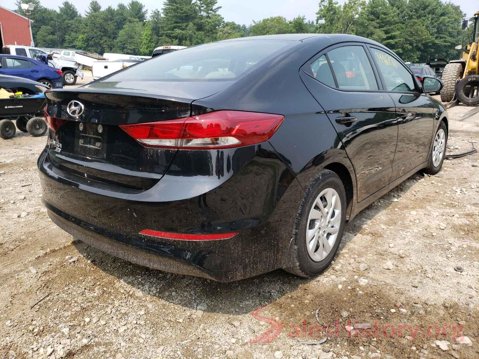 5NPD74LF7JH351481 2018 HYUNDAI ELANTRA