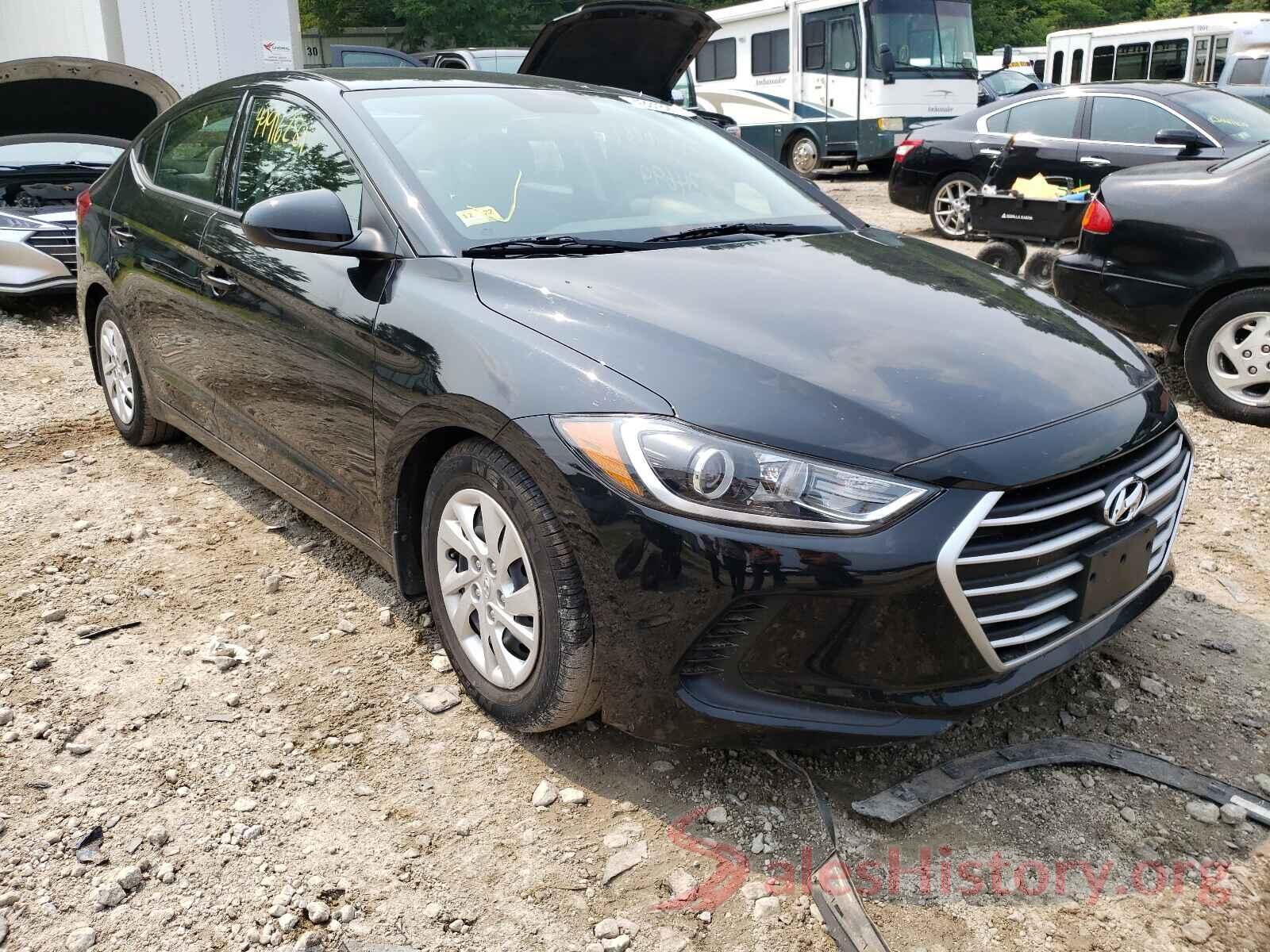 5NPD74LF7JH351481 2018 HYUNDAI ELANTRA