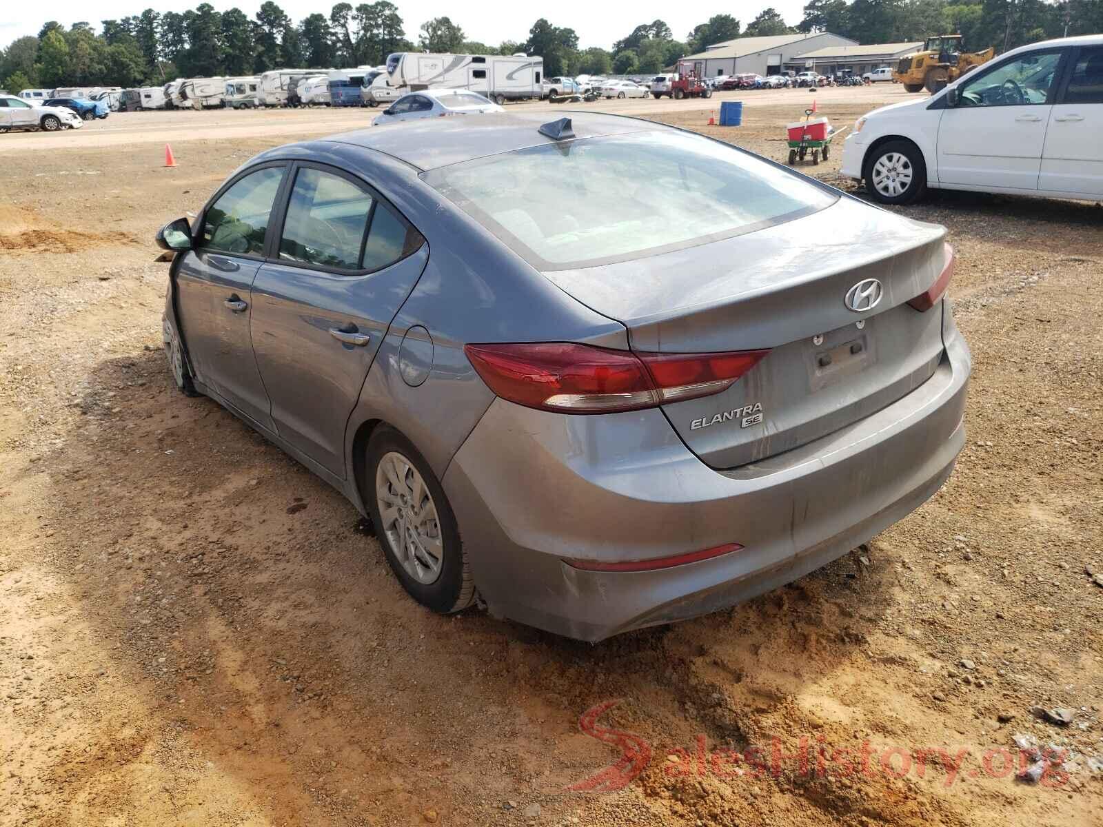 KMHD74LF7HU117076 2017 HYUNDAI ELANTRA