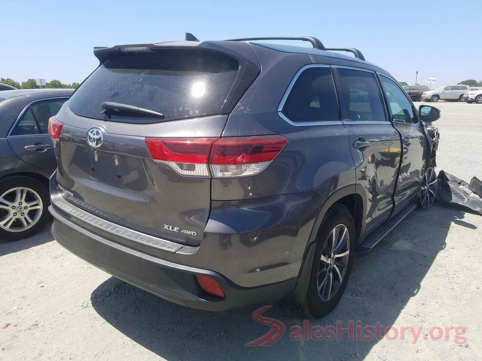 5TDJZRFH7HS478324 2017 TOYOTA HIGHLANDER