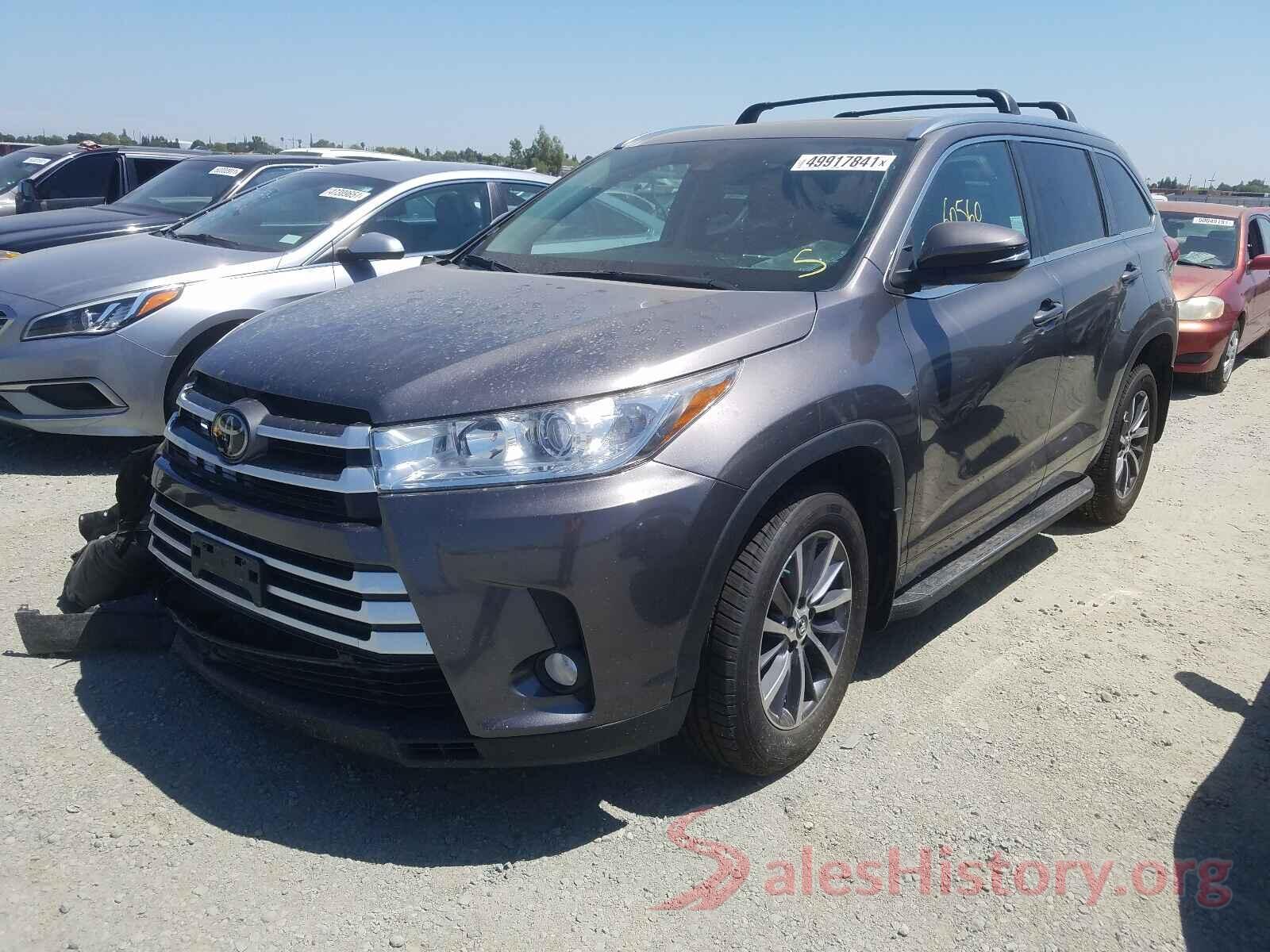 5TDJZRFH7HS478324 2017 TOYOTA HIGHLANDER