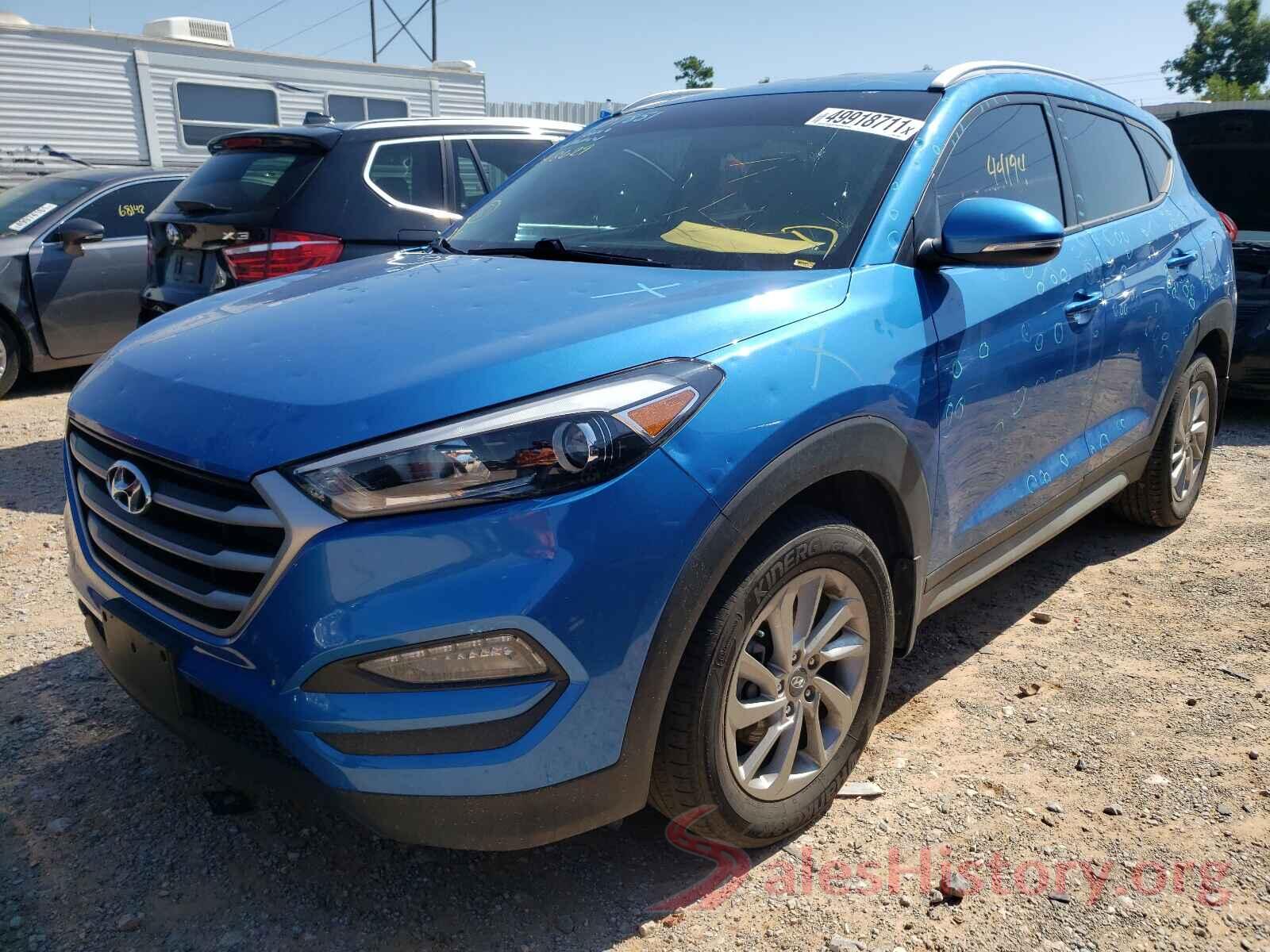 KM8J3CA44HU548629 2017 HYUNDAI TUCSON