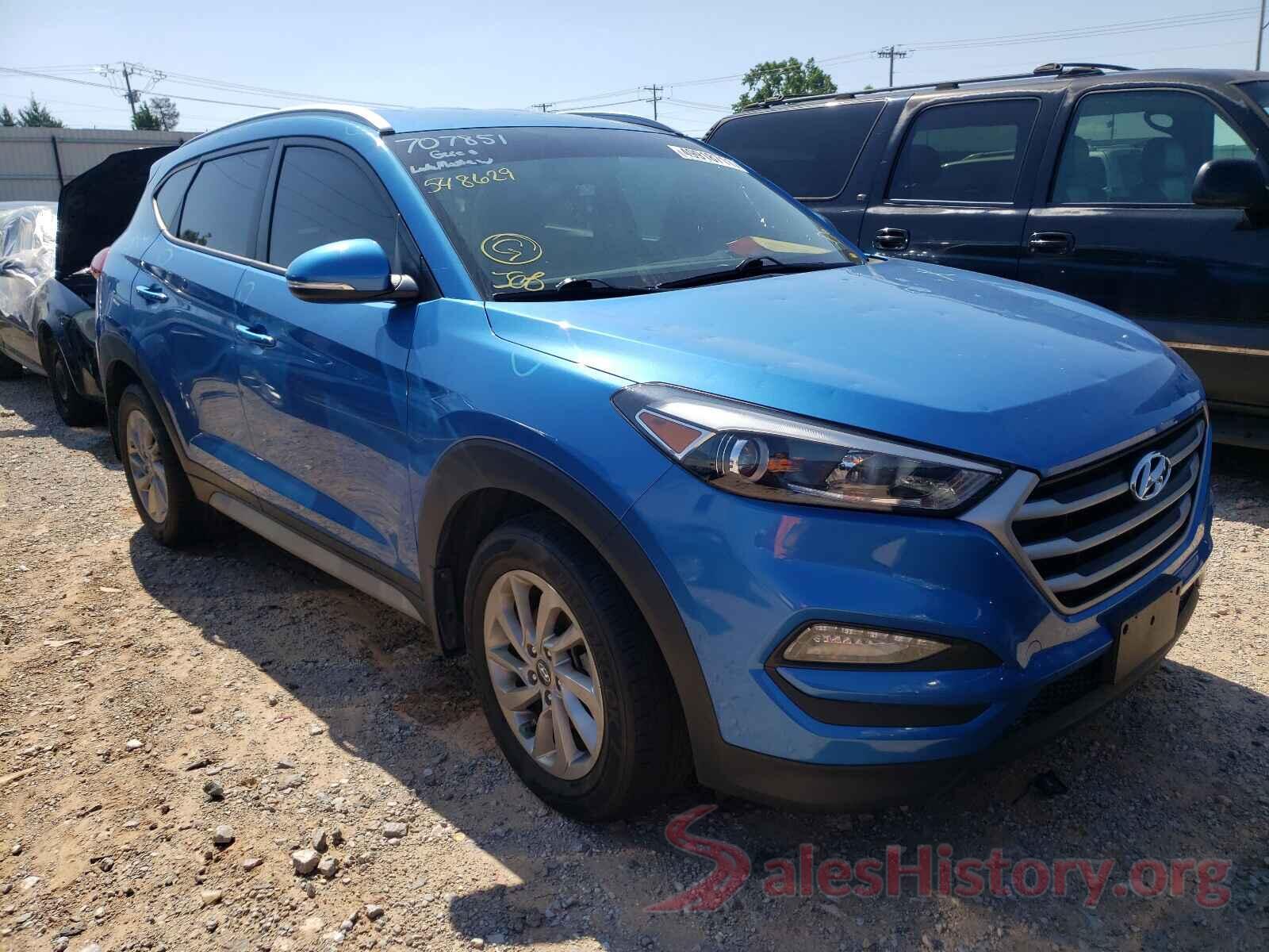 KM8J3CA44HU548629 2017 HYUNDAI TUCSON