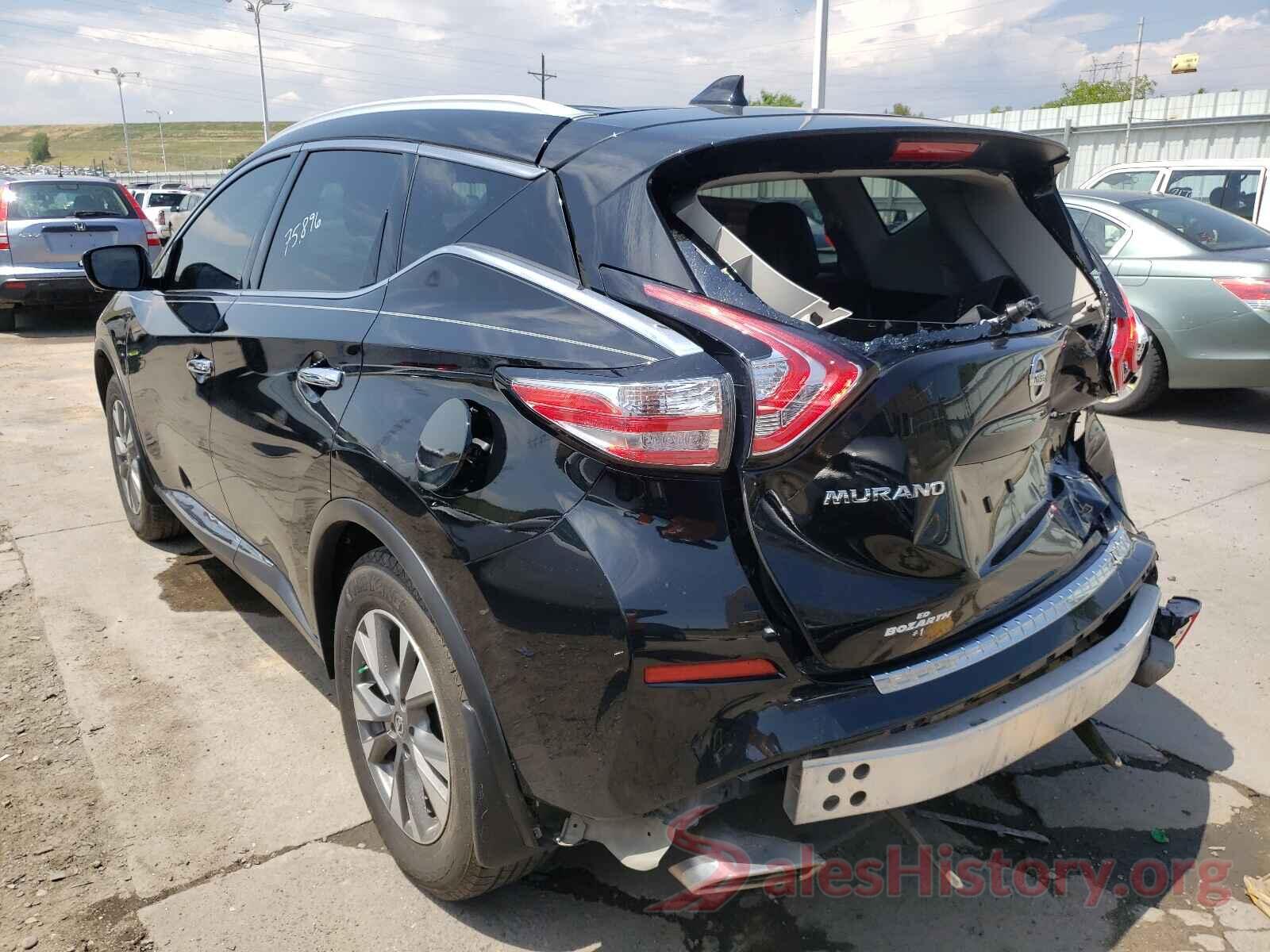 5N1AZ2MH0HN109560 2017 NISSAN MURANO