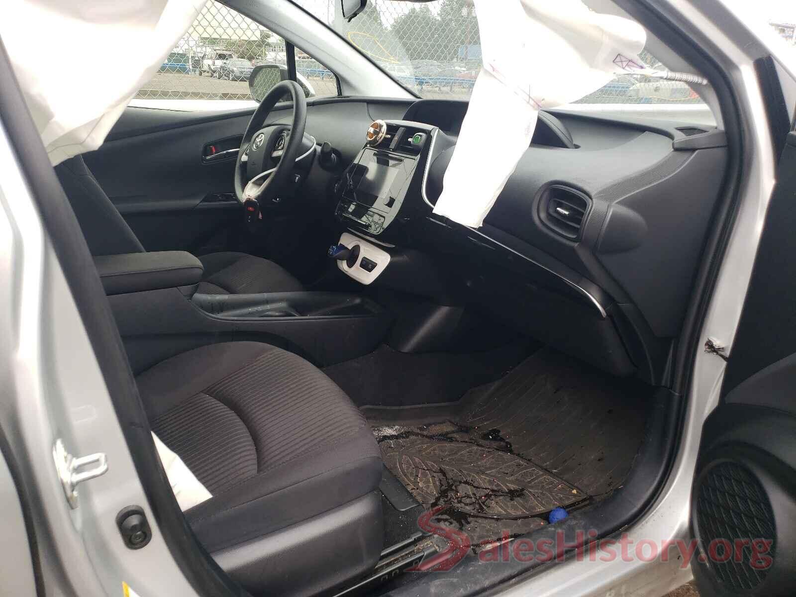 JTDKBRFU0J3068283 2018 TOYOTA PRIUS