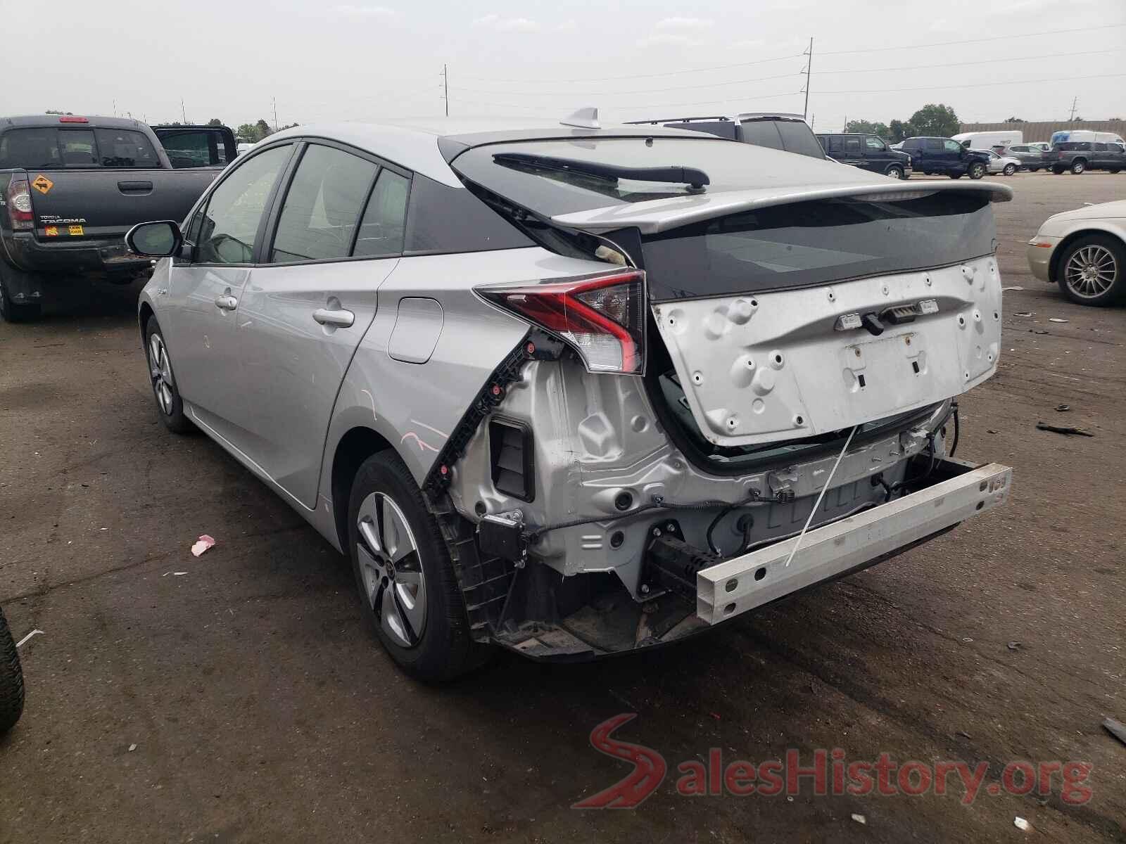 JTDKBRFU0J3068283 2018 TOYOTA PRIUS