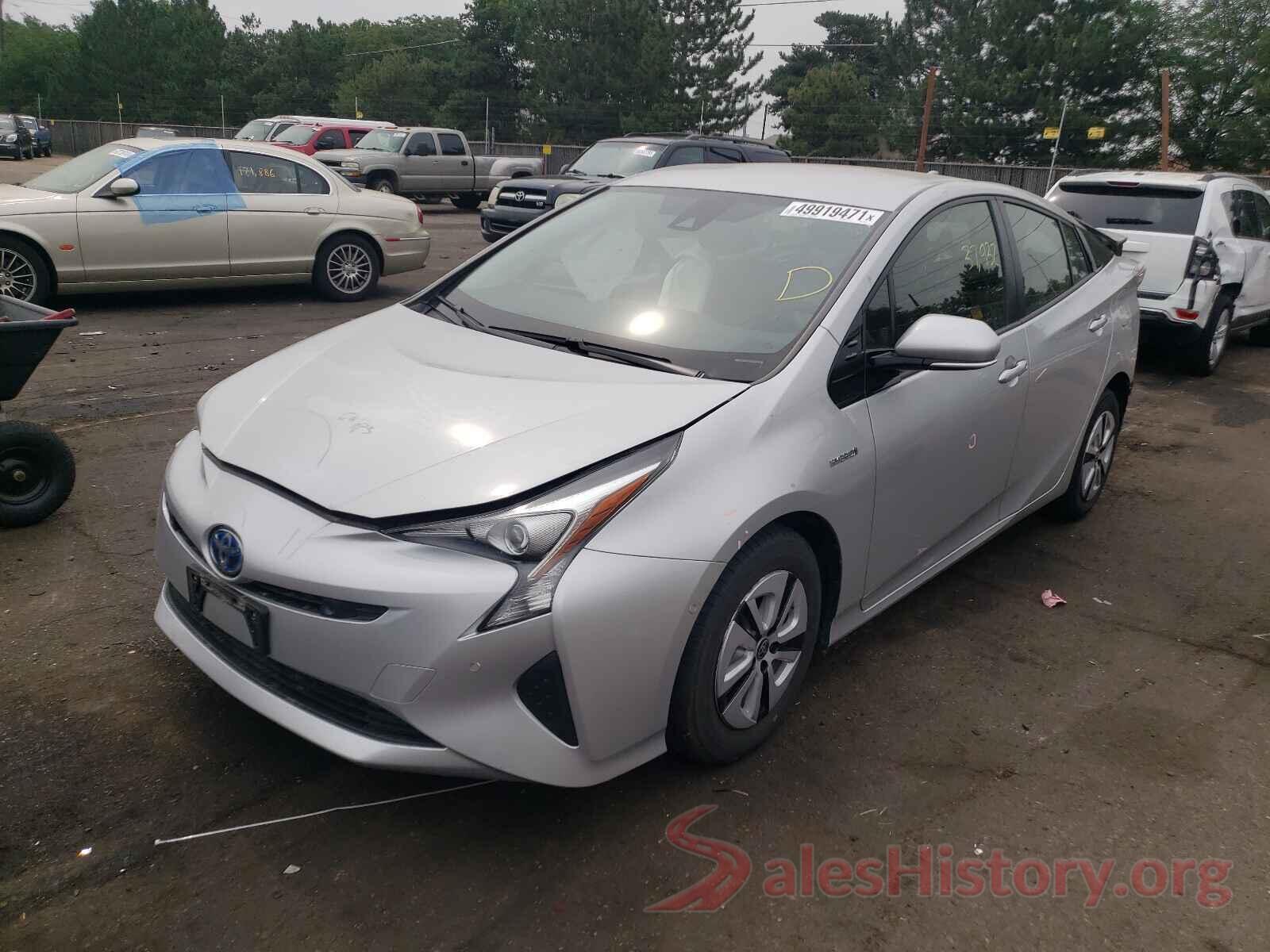 JTDKBRFU0J3068283 2018 TOYOTA PRIUS