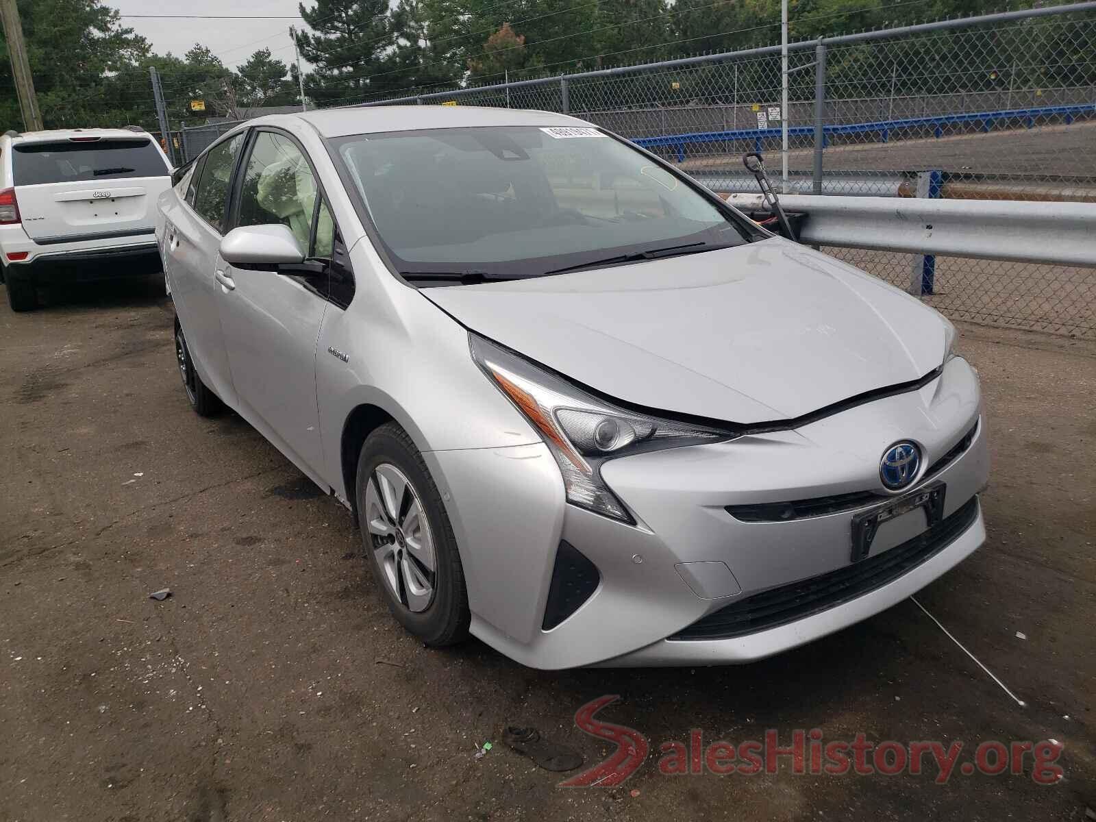 JTDKBRFU0J3068283 2018 TOYOTA PRIUS