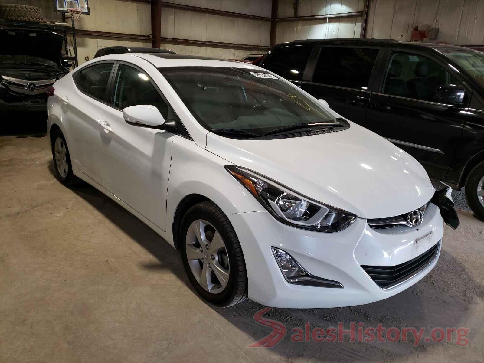 5NPDH4AE8GH766311 2016 HYUNDAI ELANTRA