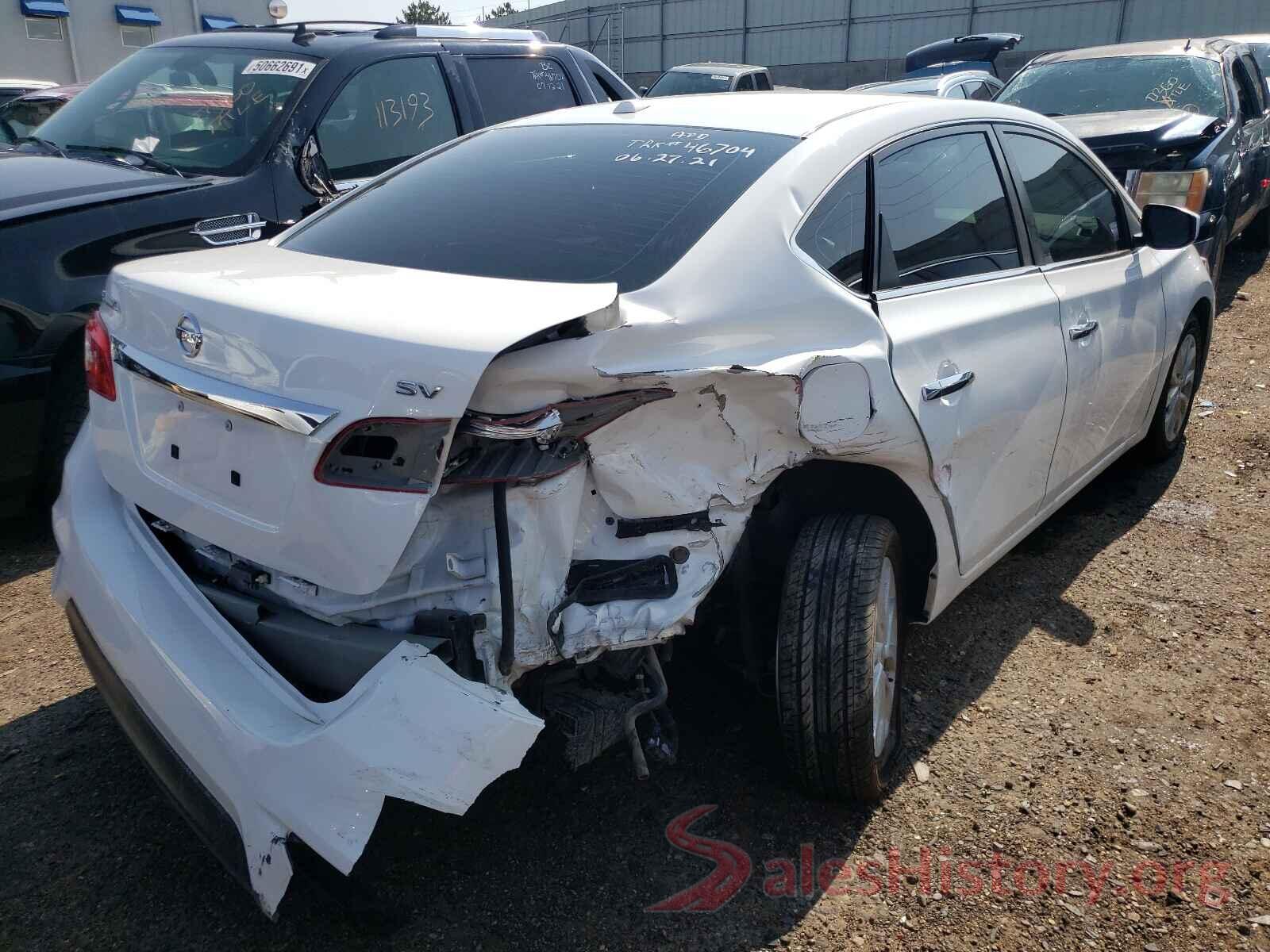 3N1AB7AP9KY284498 2019 NISSAN SENTRA