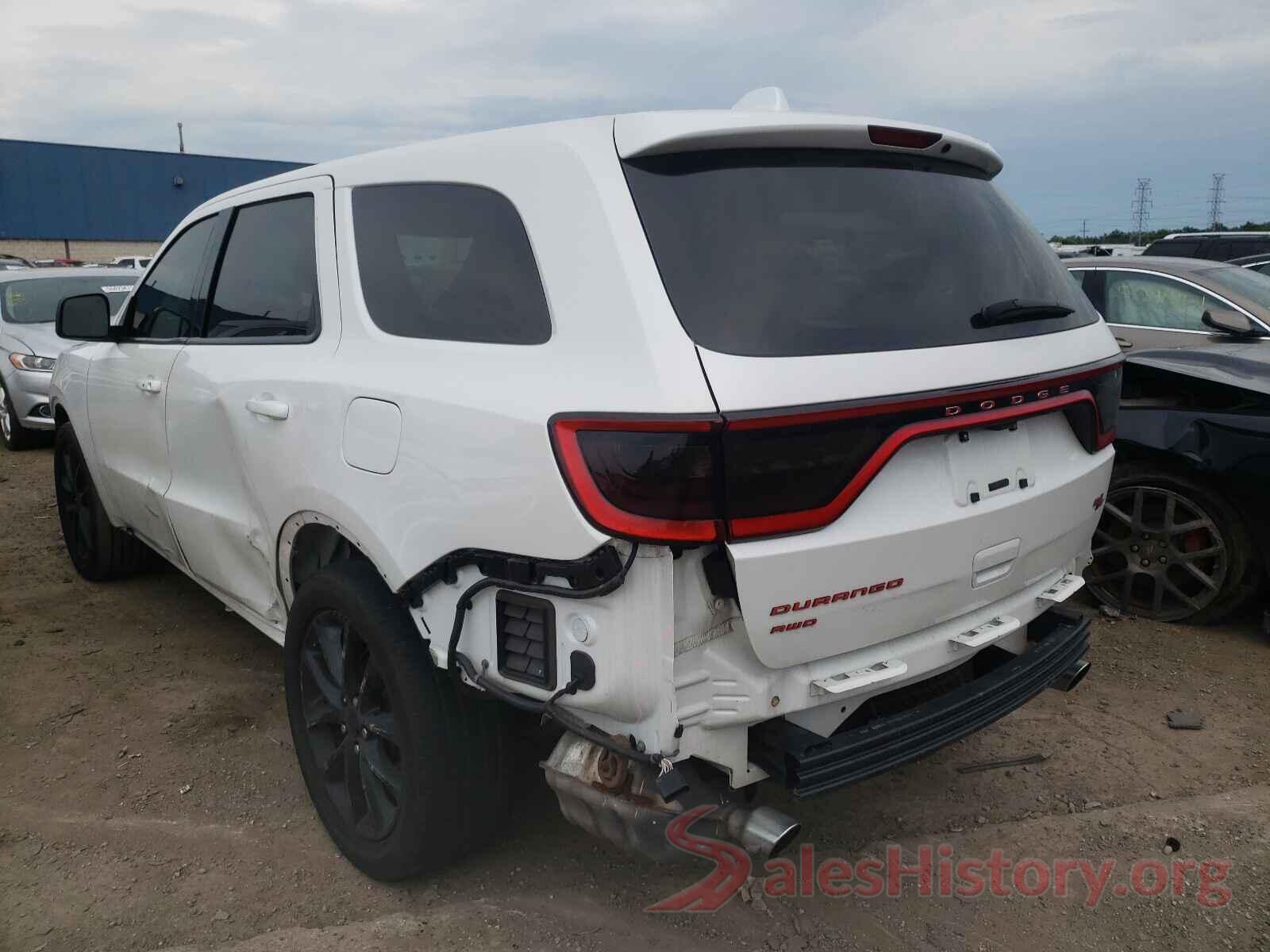 1C4SDJCT7HC733293 2017 DODGE DURANGO