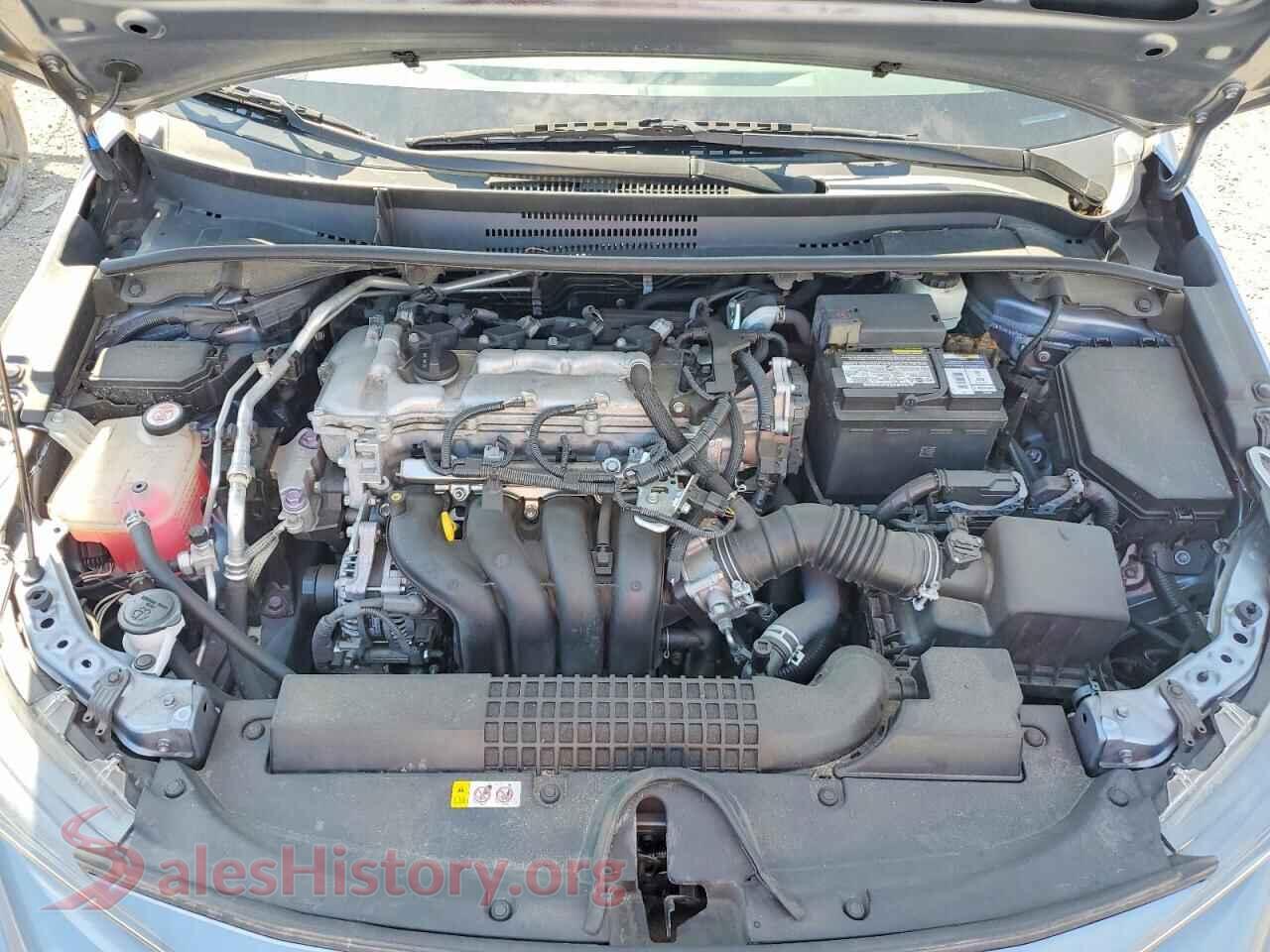 2020 TOYOTA COROLLA VIN 5YFEPRAE2LP062073, VIN plate