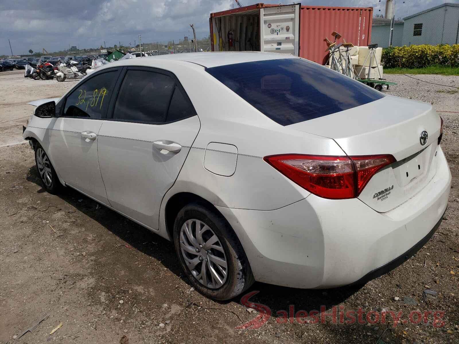 5YFBURHE7JP853553 2018 TOYOTA COROLLA