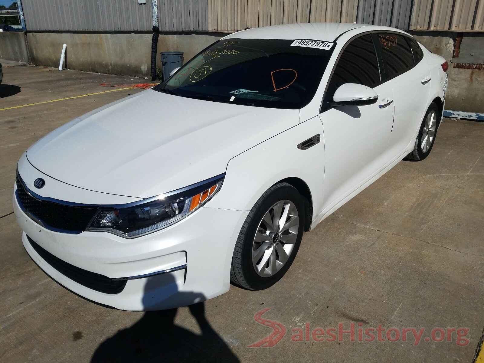 5XXGT4L39GG001207 2016 KIA OPTIMA