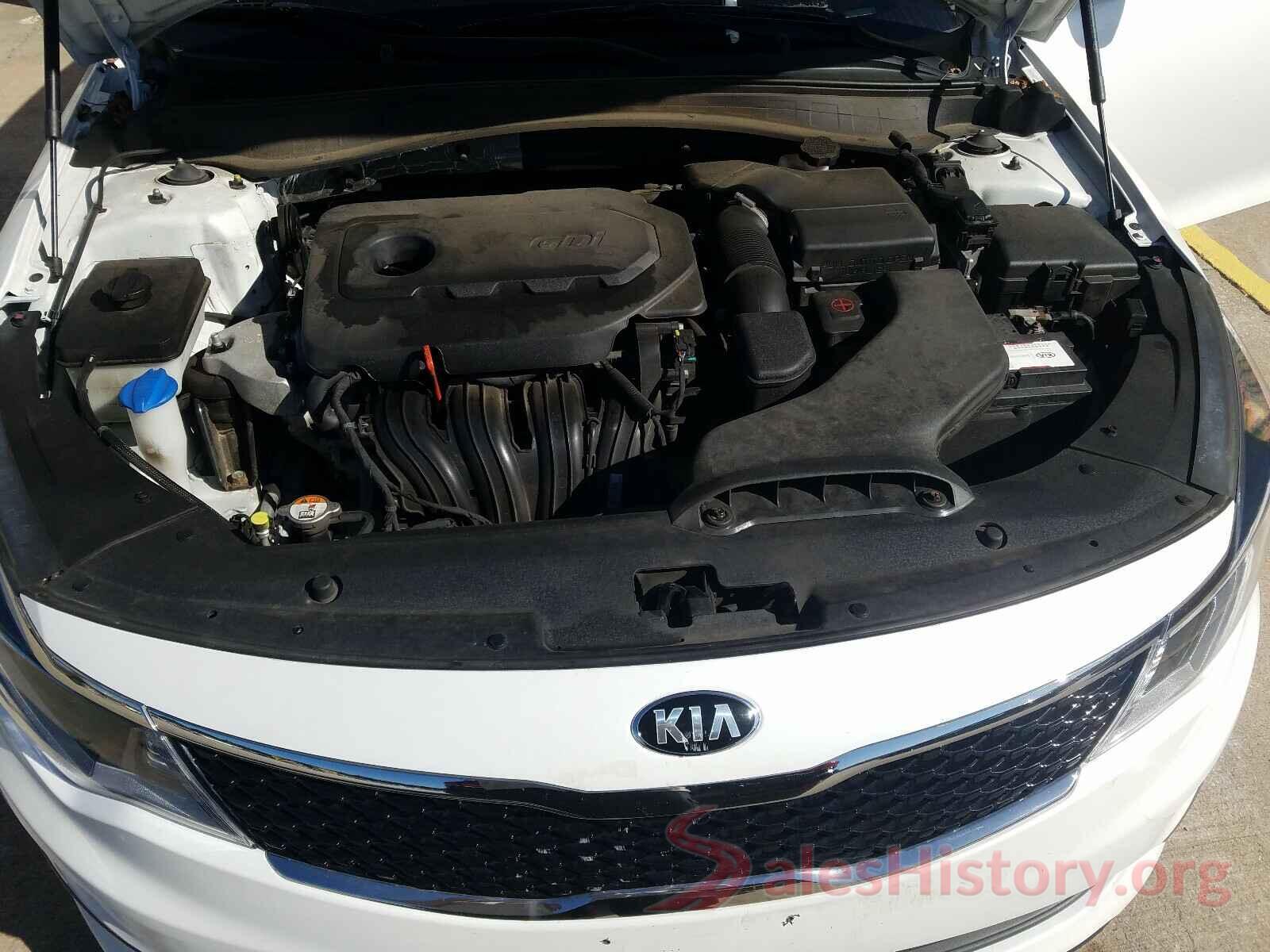 5XXGT4L39GG001207 2016 KIA OPTIMA