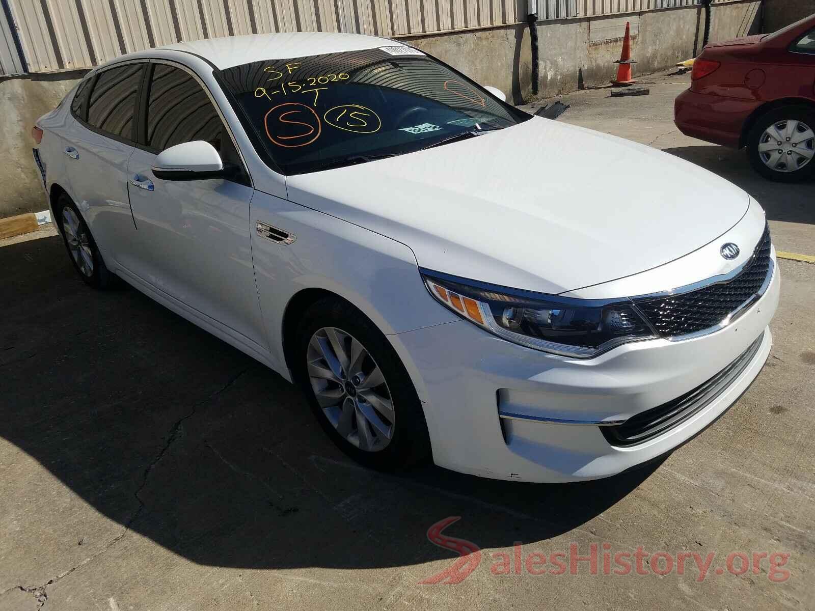 5XXGT4L39GG001207 2016 KIA OPTIMA