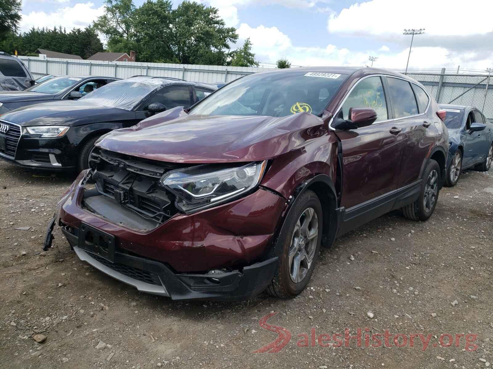 5J6RW2H53KL003648 2019 HONDA CRV