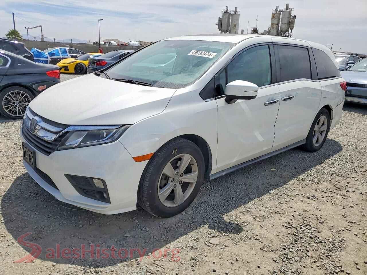 2020 HONDA ODYSSEY VIN 5FNRL6H79LB009577, auction photo