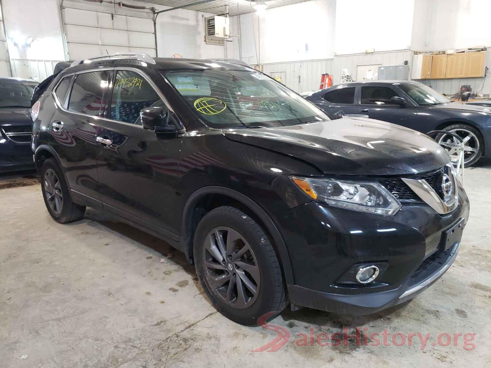 5N1AT2MV3GC812572 2016 NISSAN ROGUE