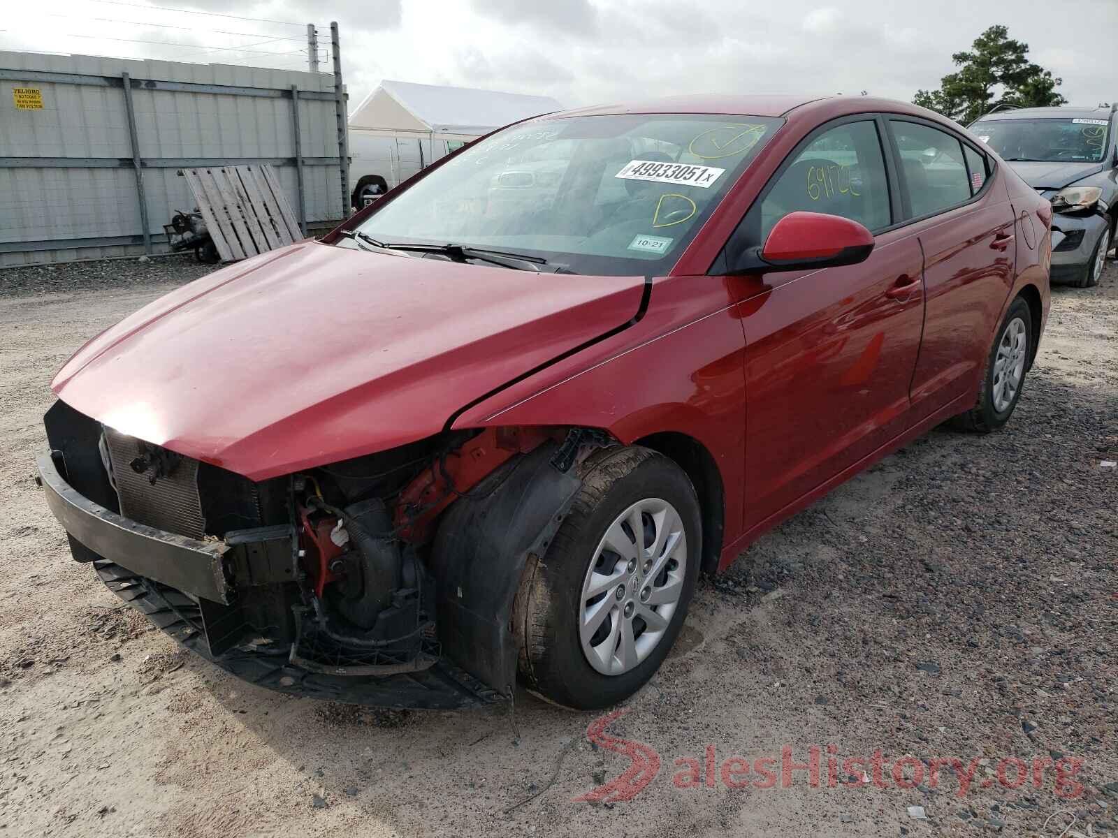 KMHD74LF2HU188976 2017 HYUNDAI ELANTRA