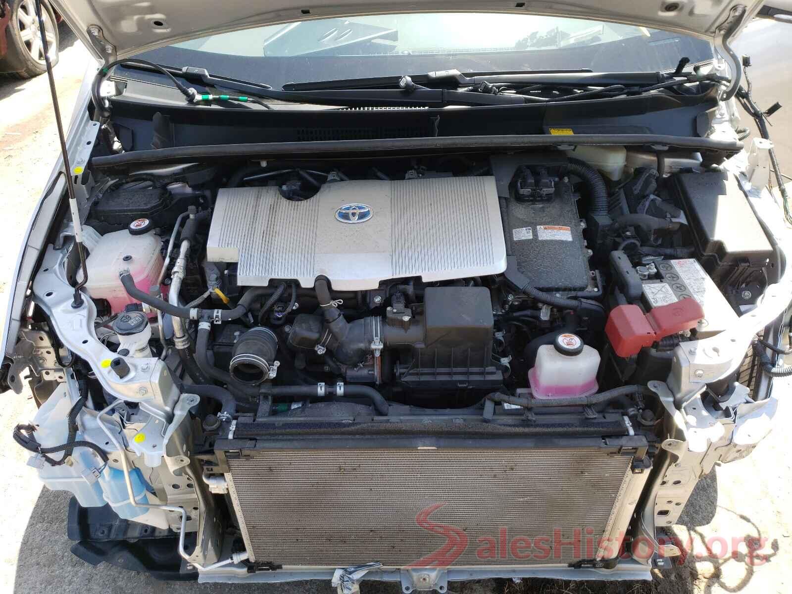 JTDKBRFU5H3545039 2017 TOYOTA PRIUS