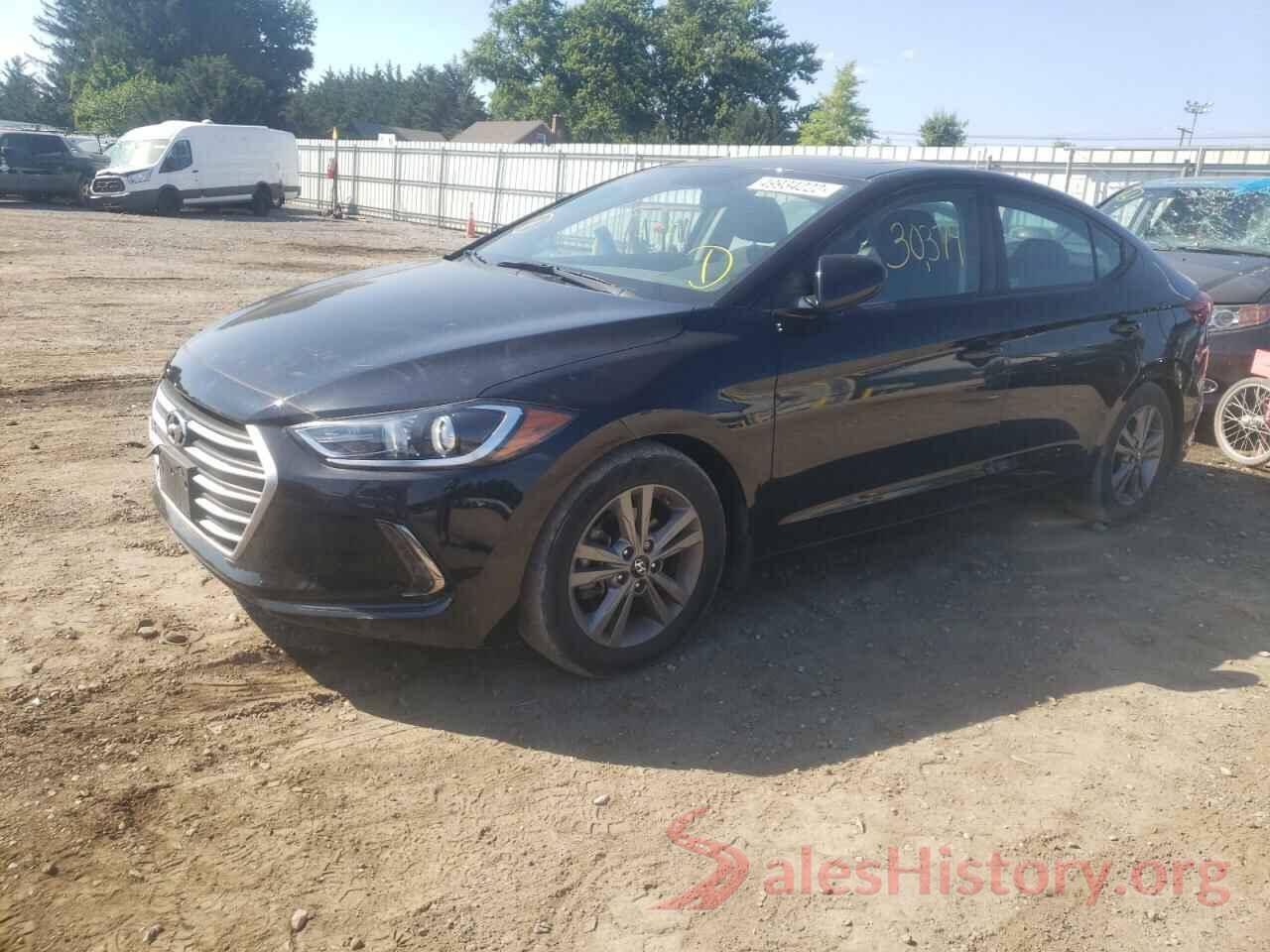 5NPD84LF7HH208280 2017 HYUNDAI ELANTRA