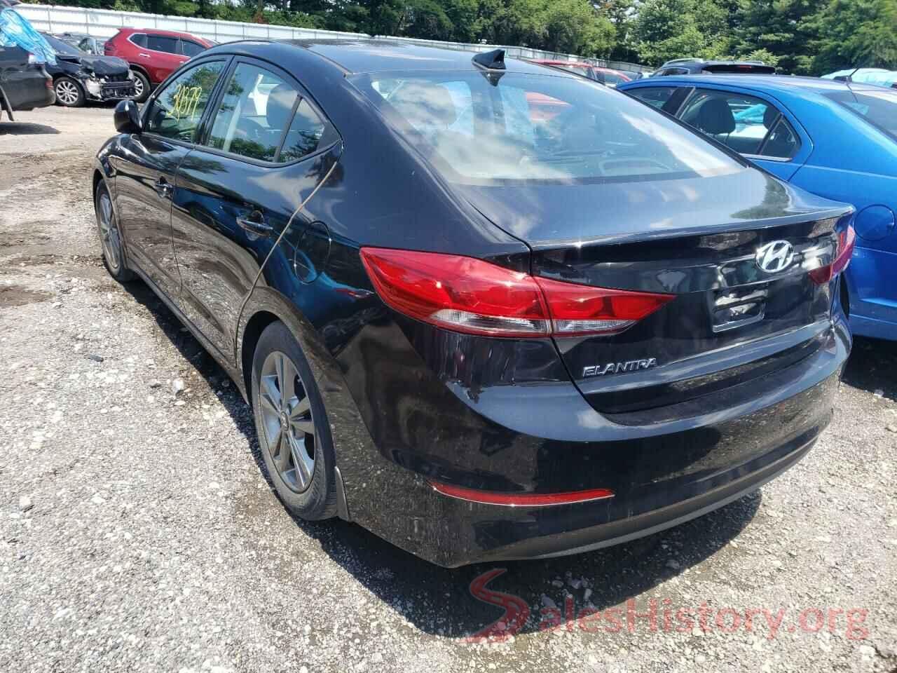 5NPD84LF7HH208280 2017 HYUNDAI ELANTRA