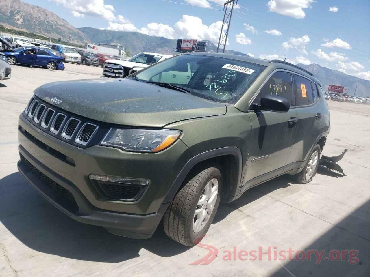 3C4NJCAB2KT726369 2019 JEEP COMPASS