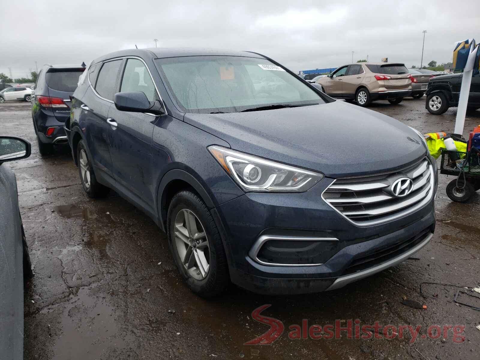 5NMZTDLB3JH105975 2018 HYUNDAI SANTA FE