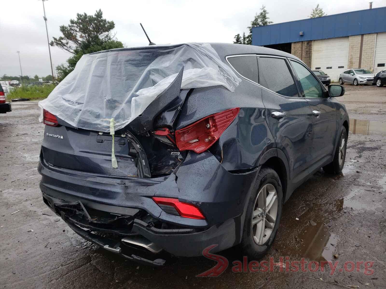 5NMZTDLB3JH105975 2018 HYUNDAI SANTA FE