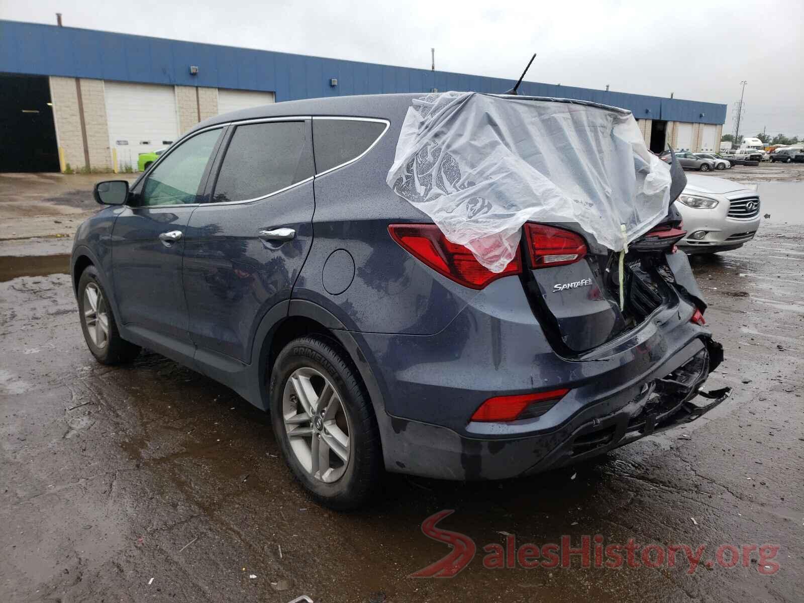 5NMZTDLB3JH105975 2018 HYUNDAI SANTA FE