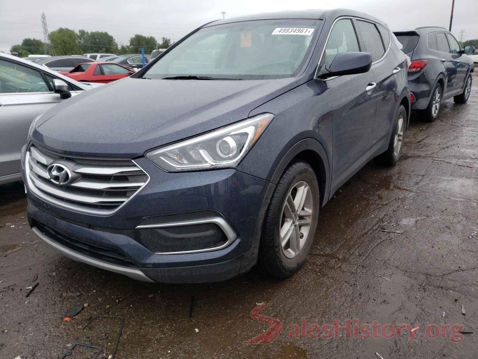 5NMZTDLB3JH105975 2018 HYUNDAI SANTA FE