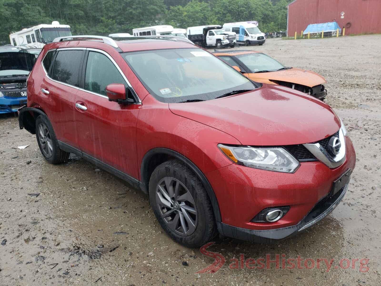 5N1AT2MV0GC822105 2016 NISSAN ROGUE