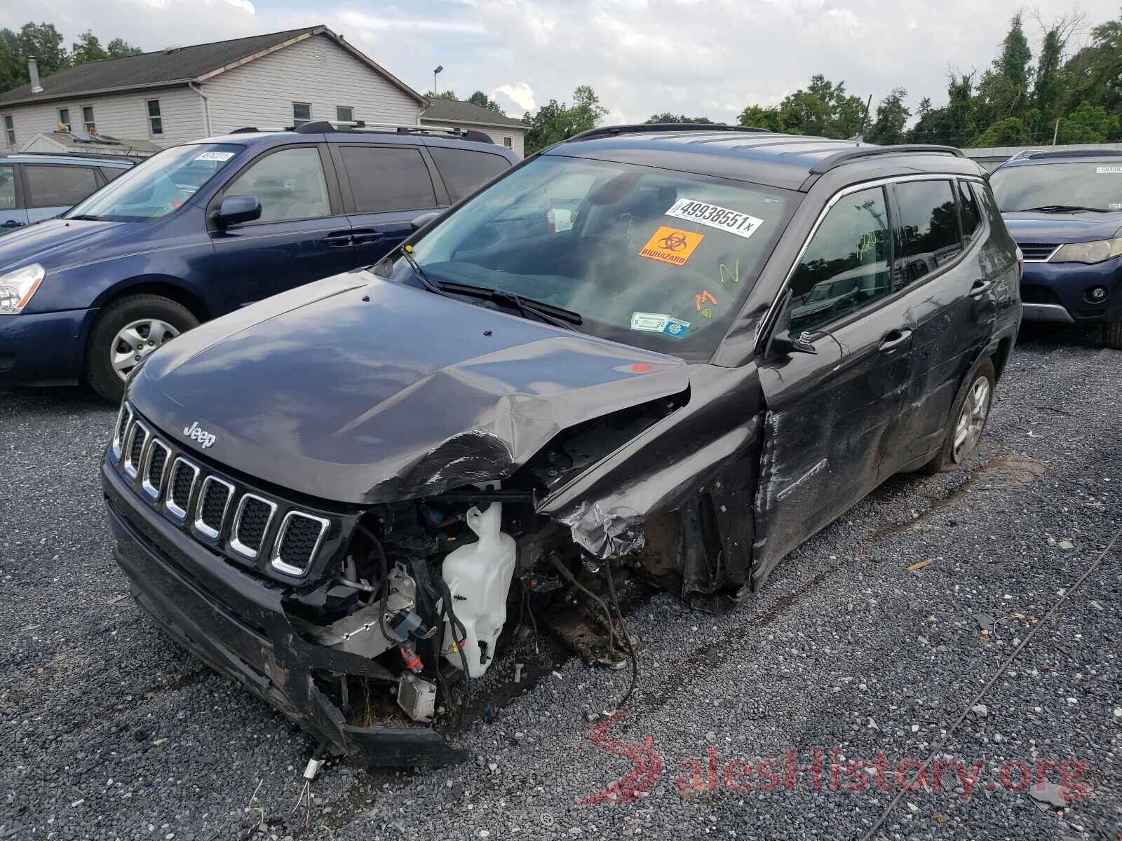 3C4NJDAB8LT167904 2020 JEEP COMPASS