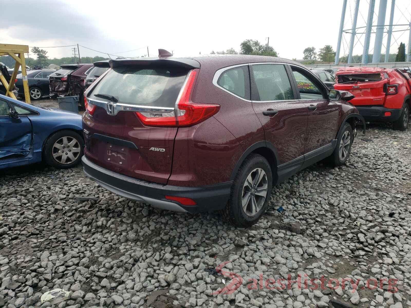 2HKRW6H37KH215582 2019 HONDA CRV