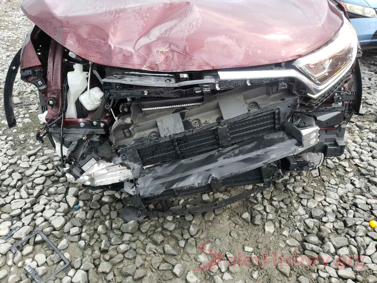 2HKRW6H37KH215582 2019 HONDA CRV