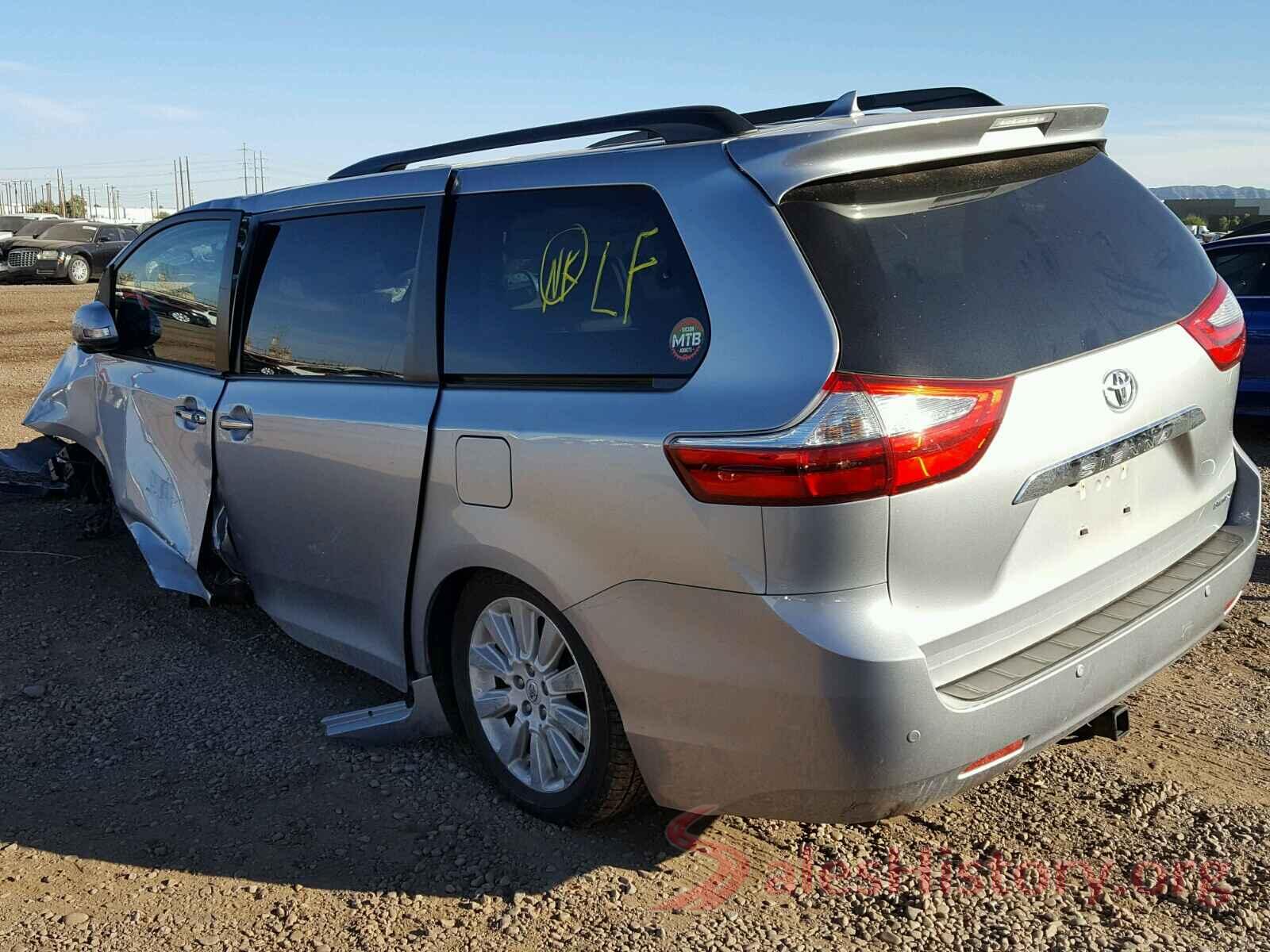 5TDYK3DC8GS755410 2016 TOYOTA SIENNA XLE