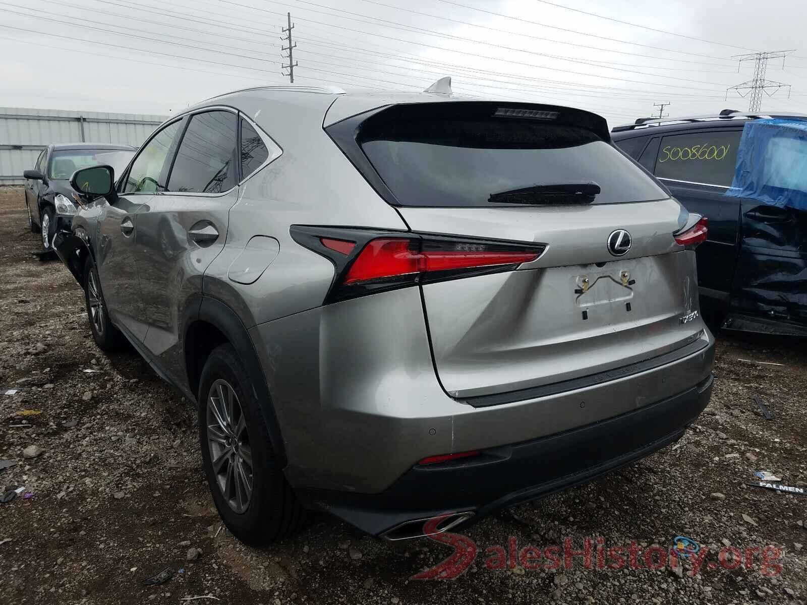 JTJDARDZ8L2223212 2020 LEXUS NX