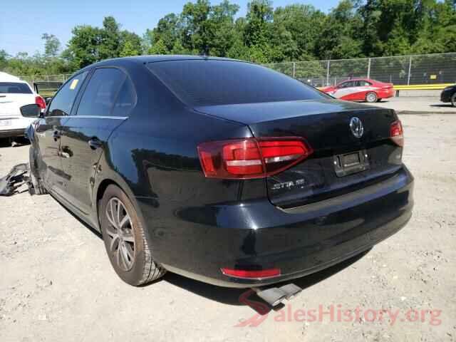 3VWDB7AJ3HM304506 2017 VOLKSWAGEN JETTA