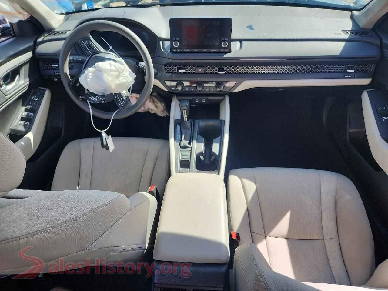 2025 HONDA ACCORD VIN 1HGCY1F45SA061865, interior dashboard
