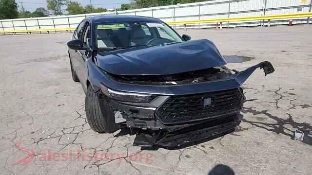 2025 HONDA ACCORD VIN 1HGCY1F45SA061865, trunk area