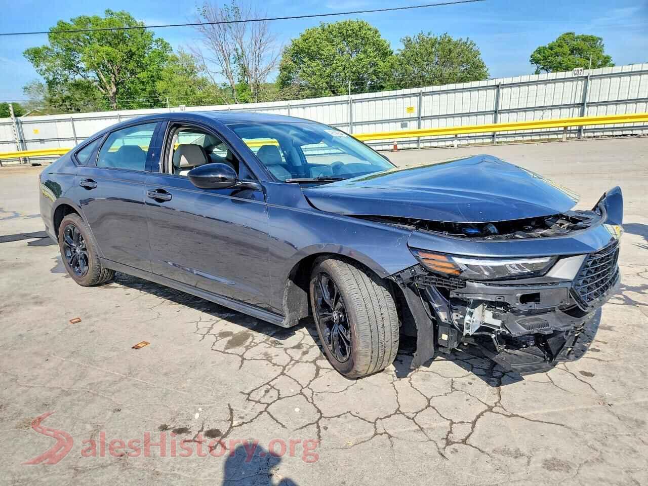 2025 HONDA ACCORD VIN 1HGCY1F45SA061865, rear 3/4 view