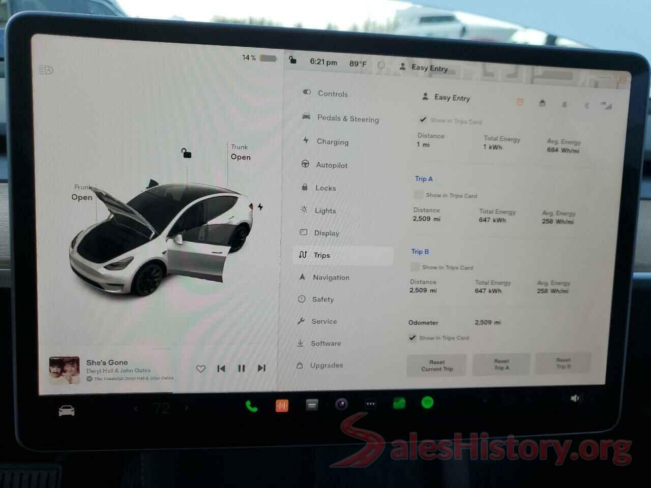 7SAYGDEE7PA070892 2023 TESLA MODEL Y