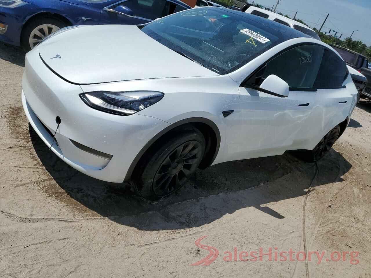 7SAYGDEE7PA070892 2023 TESLA MODEL Y